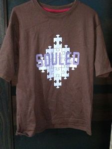 Souled Brown Graphic Tee