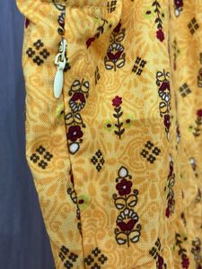 ketch branded new Yellow Printed Sundress