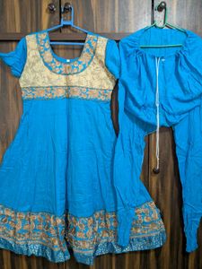 Unique Blue Kurta Set