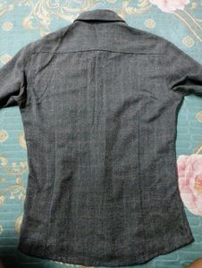 Stylish grey Patterned Shirt