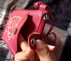 Cute Pinteresty Leather Sling Bag for Mobile