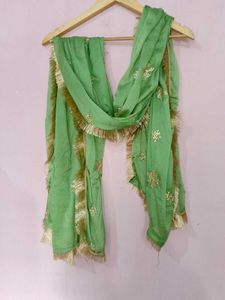 Elegant Green Embroidered Kurta Set