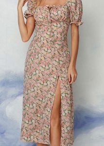 Floral Print Midi Dress