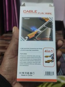 65 Watt 4 In 1 Data Cable With Neon Light