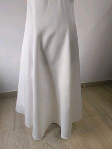 White Lace Halter Dress