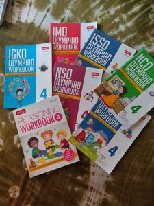 SOF Olympiad books - Class 4