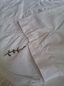 White Embroidered Dress