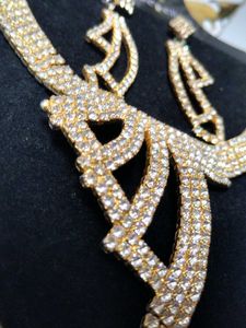 Sparkling Rhinestone Jewelry Set