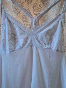 White Lace Trim Tank Top