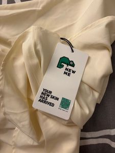 Black &amp; Cream Mini Dress