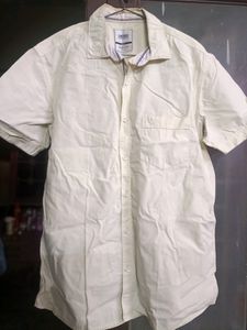 Cantabil Half Sleeve Shirt For Men In L Size