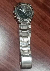 Chance Watch with Metal Band