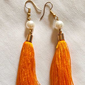 Silk Tassel Earrings