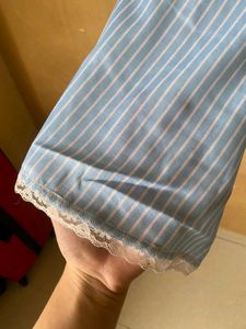 Striped V Neck Shirt