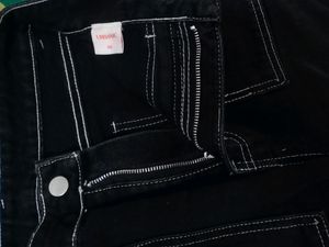 Pocket Wide Leg Jeans