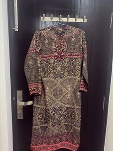 Elegant Ethnic Print Kurta