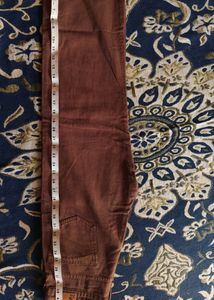 Brown Straight Leg Jeans