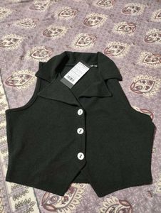 Styling Black V Neck Top