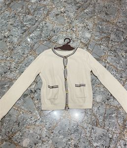 White Cardigan