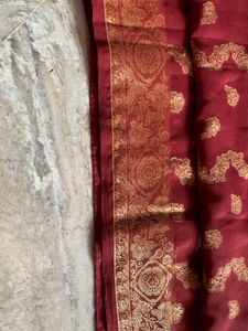 Brown Saree