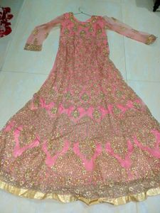 🌸💮🌸 Beautiful Heavy Work Wedding Long Frock