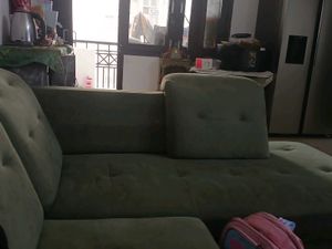 Comfortable Green Sectional Sofa