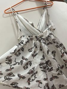 Backless Floral Jumpsuit