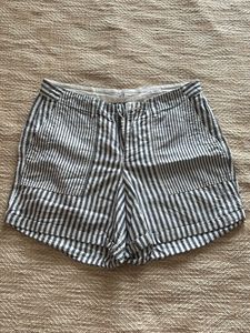 Striped Denim Shorts (GAP)