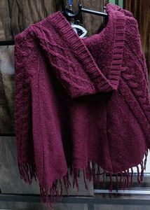 Stay Cozy &amp; Stylish with Elegant Winter Poncho