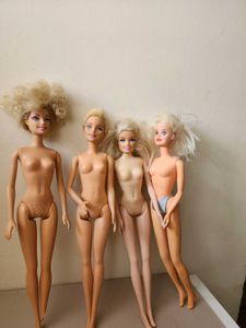 Extremely Used & Damaged Barbies