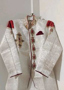 Boys Sherwani And Sling Bag Combo Offer