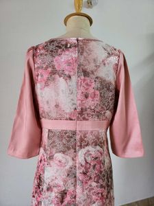 Floral Print Dress Length  32 Inches