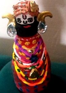 Handmade Ram Figurine