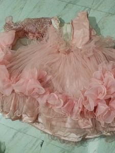 Pink Ruffle Dress