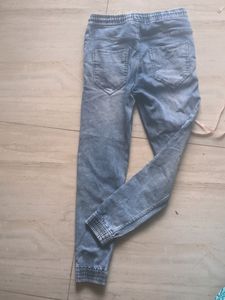 Light Blue Jogger Type Jeans