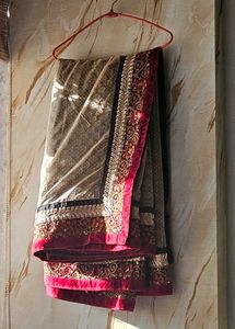 Gold & Black Gorgeous Saree