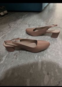 March loire Nude Slingback Heel