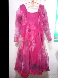 Trendy Organza Anarakali Suit 🥰