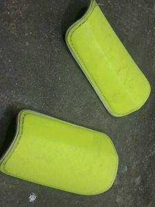 Green Shin Guards
