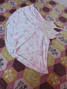 Beautiful Floral Short Nighty