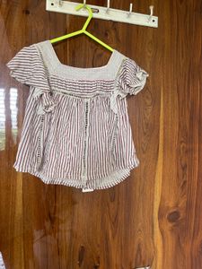 Striped Girls Top