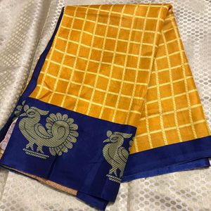Printed Art Silk Saree