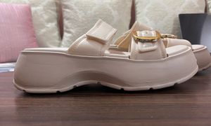 Platform Buckle Sandals