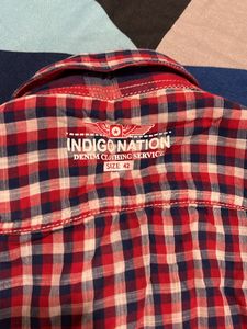 indigo nation reversible  shirt