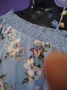 Floral One-Shoulder Top