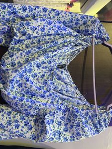 Floral Print Crop Top