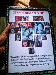 Personalized Birthday Photo Frame DM:7386361392