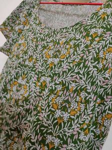 Floral Print Soft Top