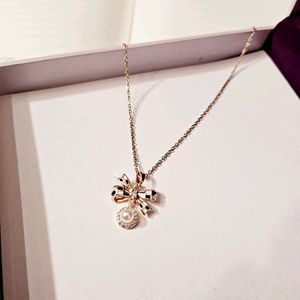 Chessboard Combo Of Necklace and Earrings