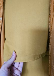 Imported Yellow Abaya With Hijab
